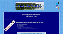 Desktop Screenshot of joejoslinoutdoors.com